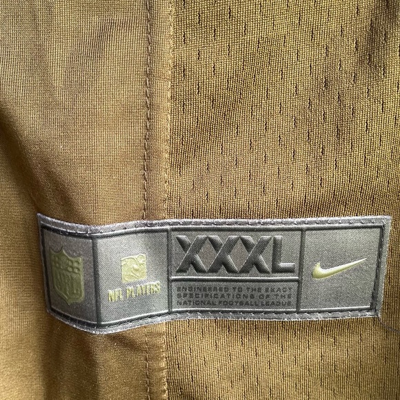NFL Nike GreenBay Packer Salute to Service Jersey, 3XL - Picture 3 of 6